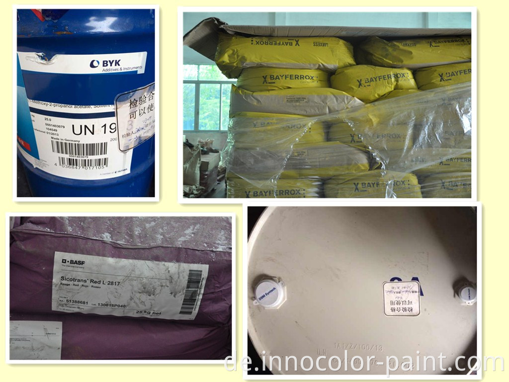 Innocolor Automotive Refinish Paint 2K Basiscoat Topcoat Transparent Blue Car Auto Automotive Farbe